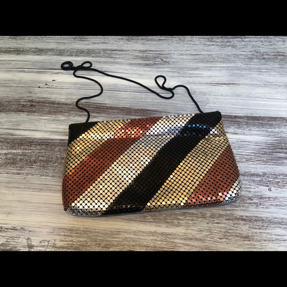 Vintage metal mesh Elka clutch